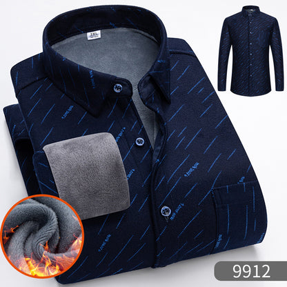 👔 🔥 Jesensko/zimska topla poslovna majica z dolgimi rokavi