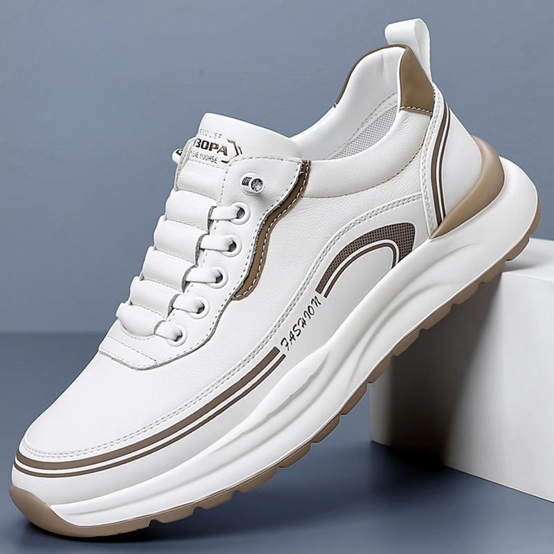 [39-45] Nove muške ležerne cipele, vodootporne i na mrlje otporne kožne papuče s mekim i udobnim potplatima.