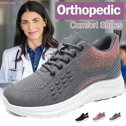 🔥Časově omezená akce✨【36-41】Dámská protiskluzová ortopedická obuv 4252262