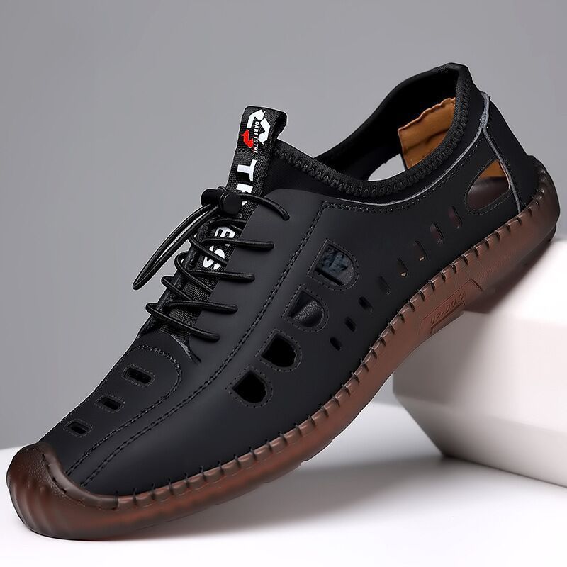 2026 nuevo verano transpirable fondo hueco suave zapatos casuales de los hombres_4280530