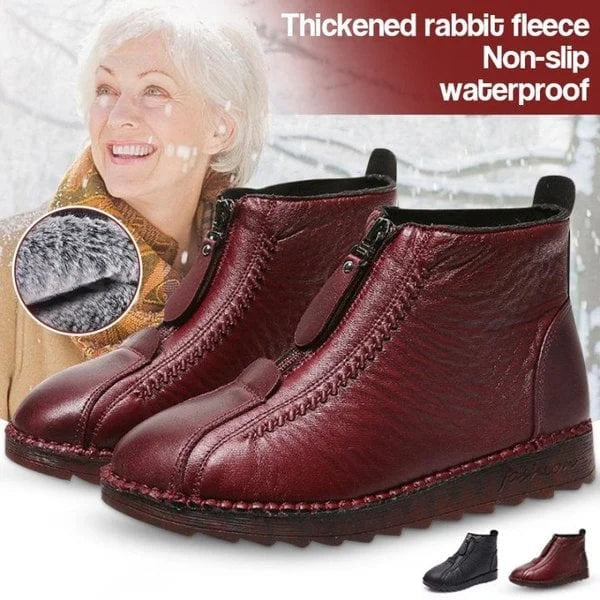 💥【35-41】Ročno izdelani italijanski ženski nedrseči gležnjarji iz pravega usnja