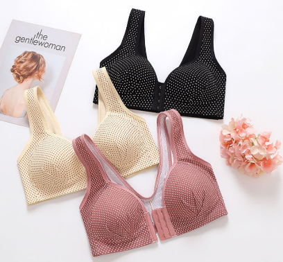 💖🎁【Vásárolj 2-t, kapsz 1-et ingyen】【Különleges promóció】✨Kényelmes vezeték nélküli melltartó – Plus Size 40–130 kg 👙💫
