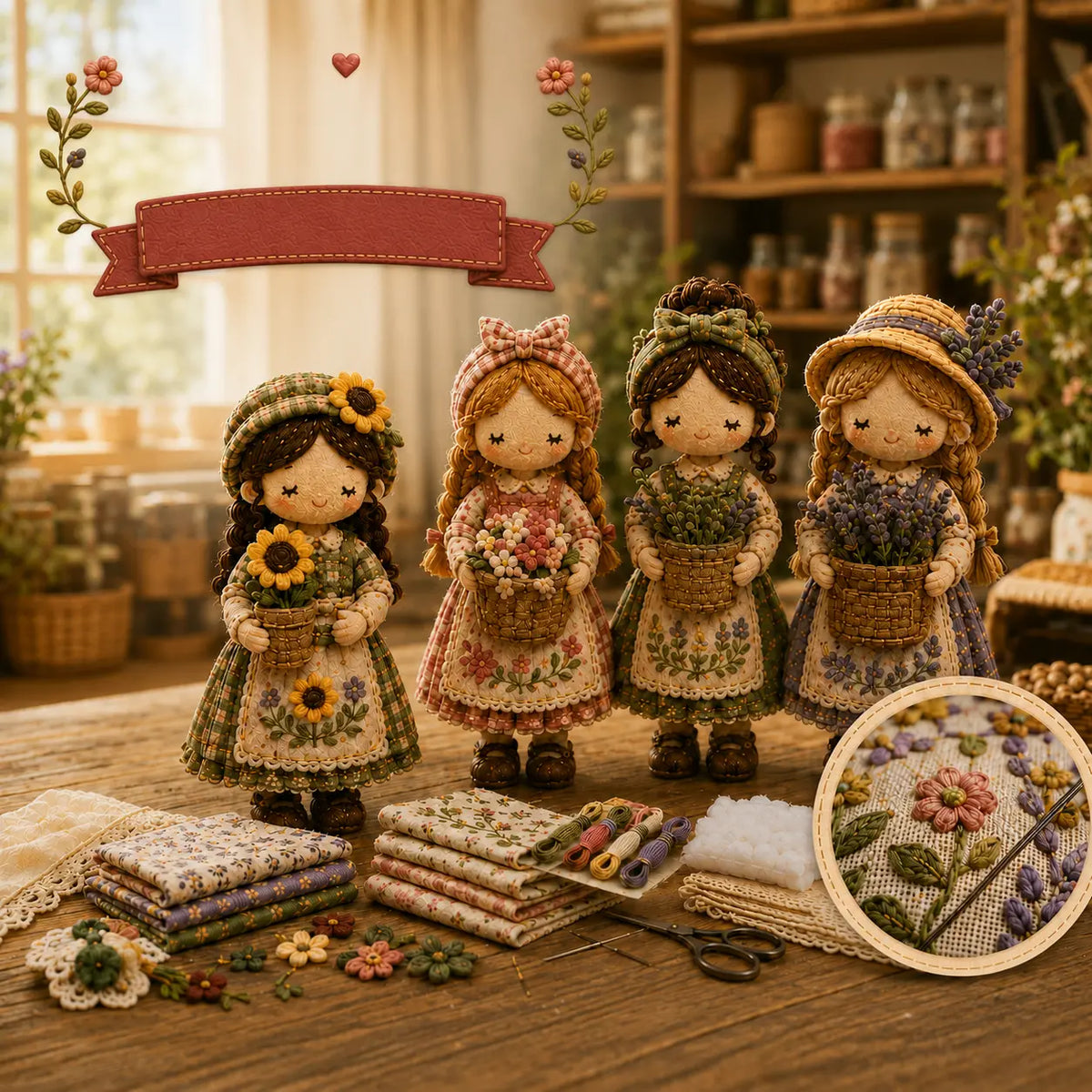 Zadnji dan: Izkoristite 49 % popust!  Komplet za patchwork miniatur iz serije Miniature World.