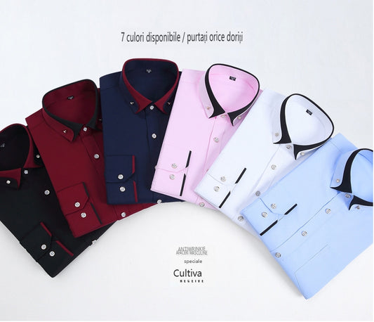 【S-4XL】🔥👕Nova moška zračna poslovna srajca za vsak dan