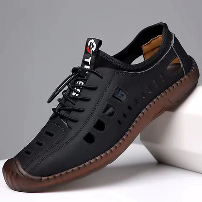 🏆️Najbolje prodajani izdelki🔥👟【39～44】2026 Novi modni moški sandali z mehkim podplatom, lahki in nedrseči