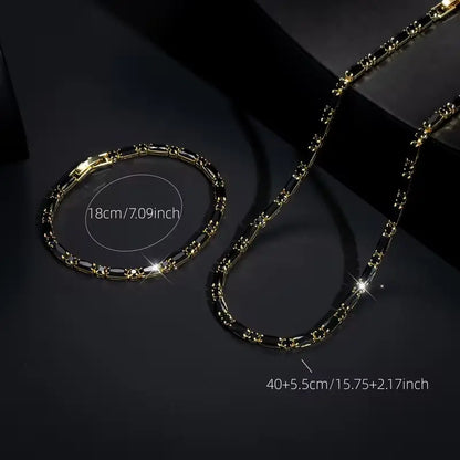 ⏳🔥 ¡50% DE DESCUENTO POR TIEMPO LIMITADO! ⏰ Conjunto de joyas brillantes: atrevido, elegante y de primera calidad 💎✨