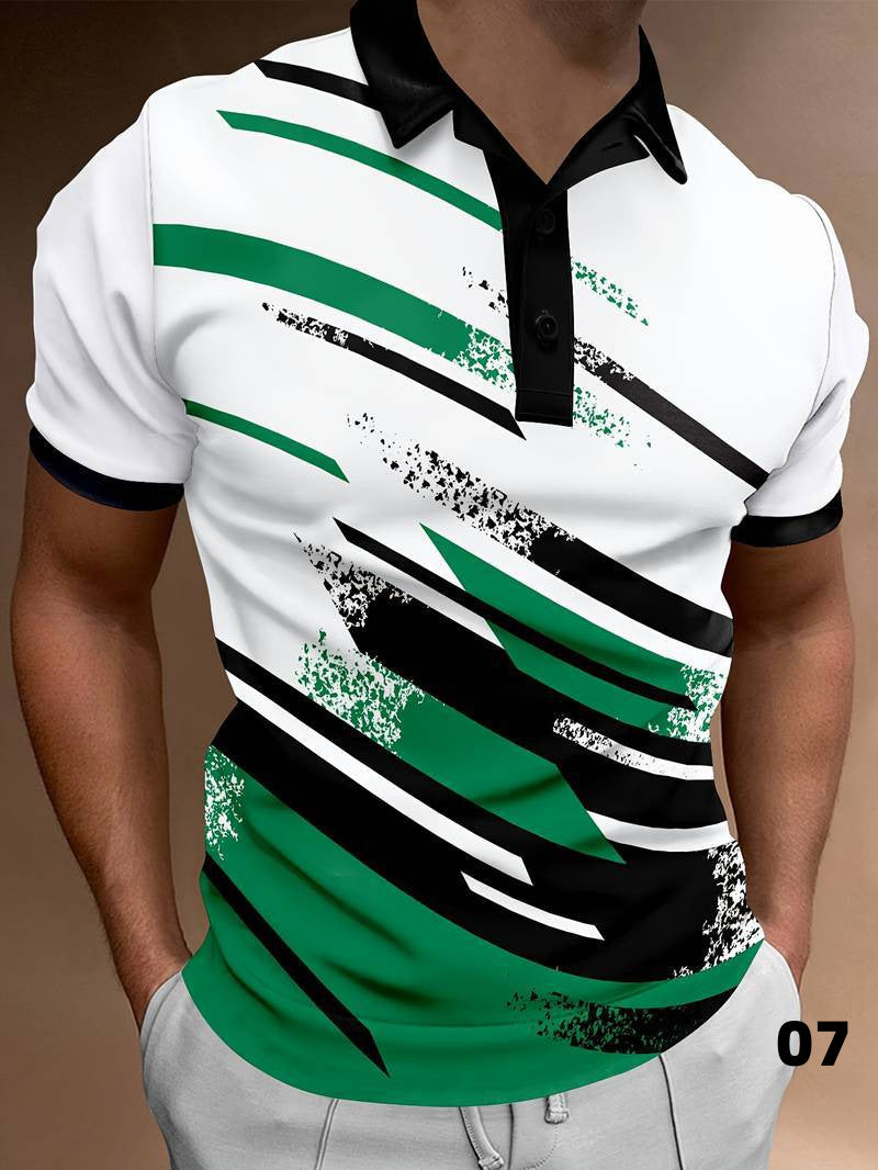 👔【S-6XL】😎2026 Pánské polo tričko s krátkým rukávem nové
