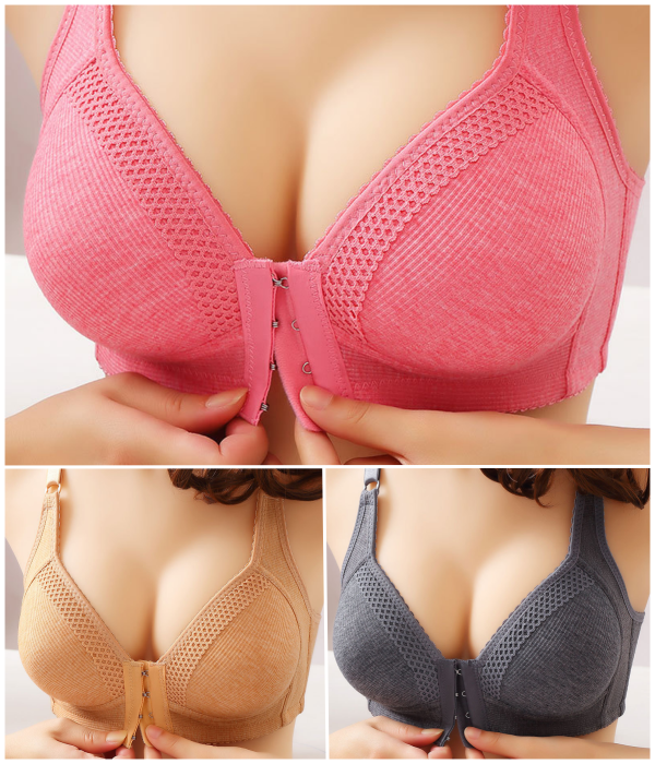💥【3-Pack】Visokokakovosten brezšiven nedrček push-up, moden, seksi in nedrseč 3655463