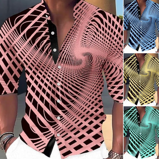 👔🔥【S-6XL】Moška bombažna potiskana majica