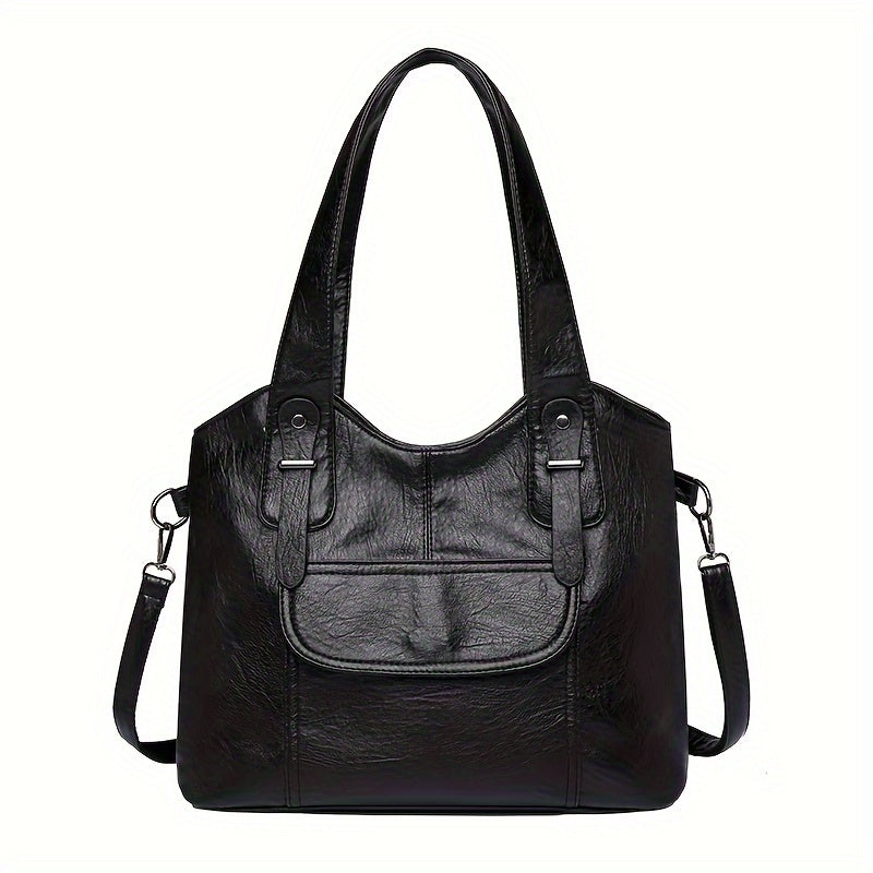 👜Nuevo bolso retro de hombro para mujer de cuero natural, disponible en seis colores💓 4217047