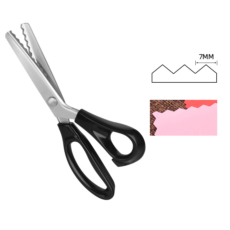 🔥✂️ Cikcak škarje za blago, na voljo v 5 velikostih.