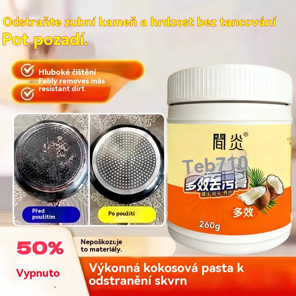 🎁【Kupte 1, dostanete 1 zdarma】Multifunkční čisticí krém do domácnosti pro odstraňování oleje, rzi a vodního kamene. 4221894