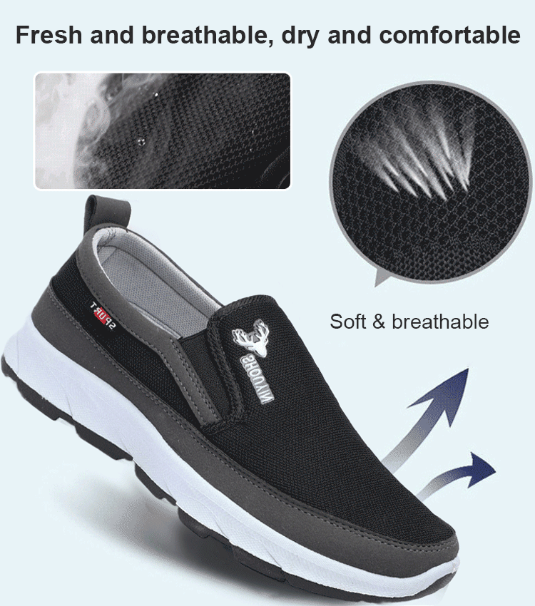 【Venta caliente🔥】Zapatos casuales de lona antideslizante para hombres