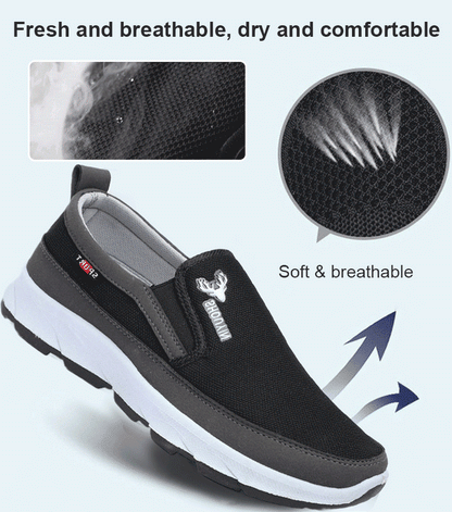 【Venta caliente🔥】Zapatos casuales de lona antideslizante para hombres