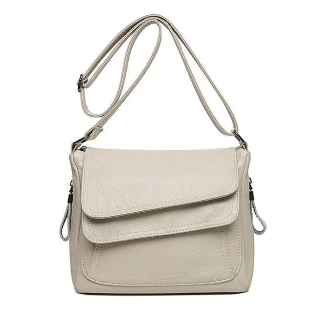 👜😍Popust kmalu izteče ✨ Elegantna torba za čez ramo iz visokokakovostnega, mehkega usnja