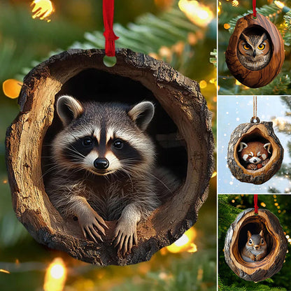 【10 kusov】🎄Dekorácia na vianočný stromček zvieratká. drobné zvieracie ozdoby