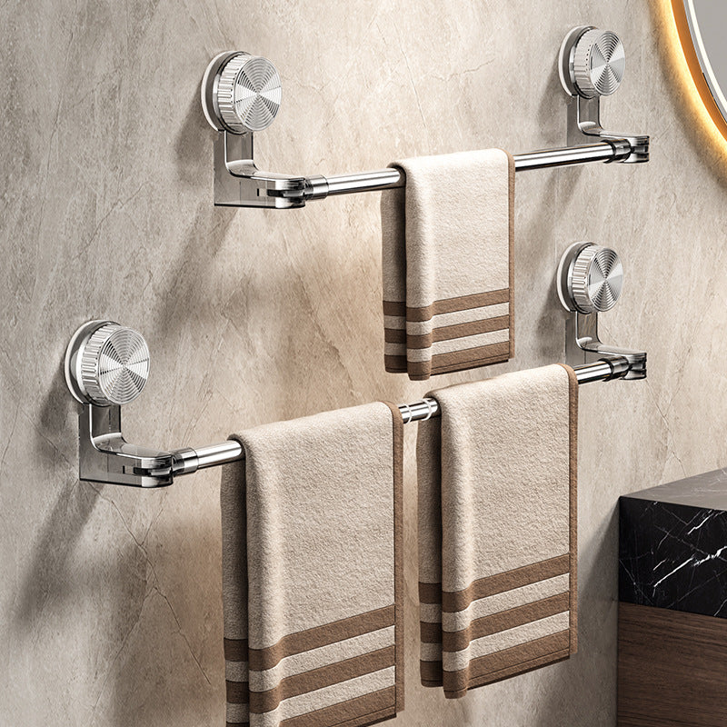 🎁【Compra 1 y llévate 1 gratis】✨🚿Diseño ligero y sin perforaciones —Toallero retráctil con ventosa