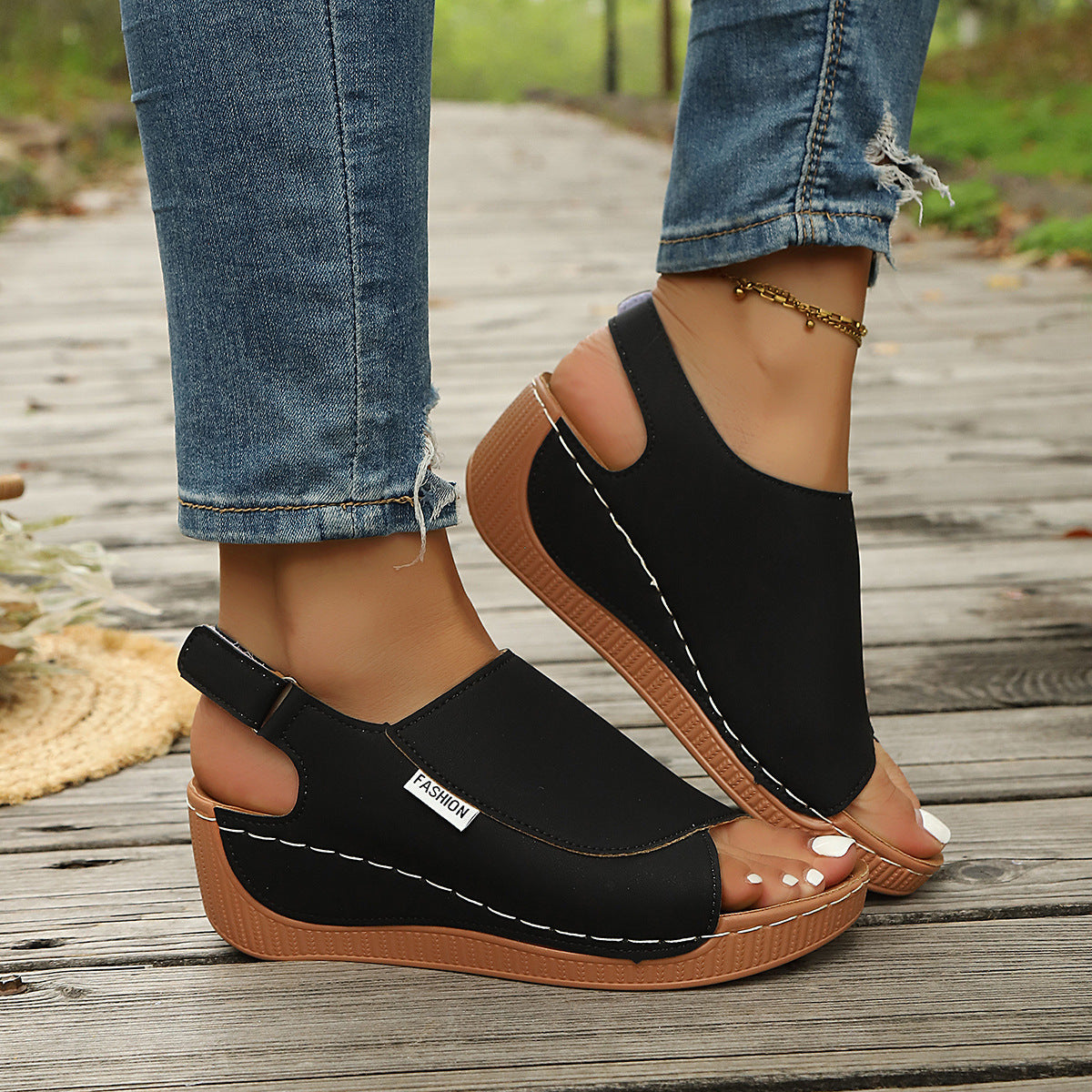 🔥¡50% de descuento hoy!✨ Nuevas sandalias de cuña para mujer, verano 2026