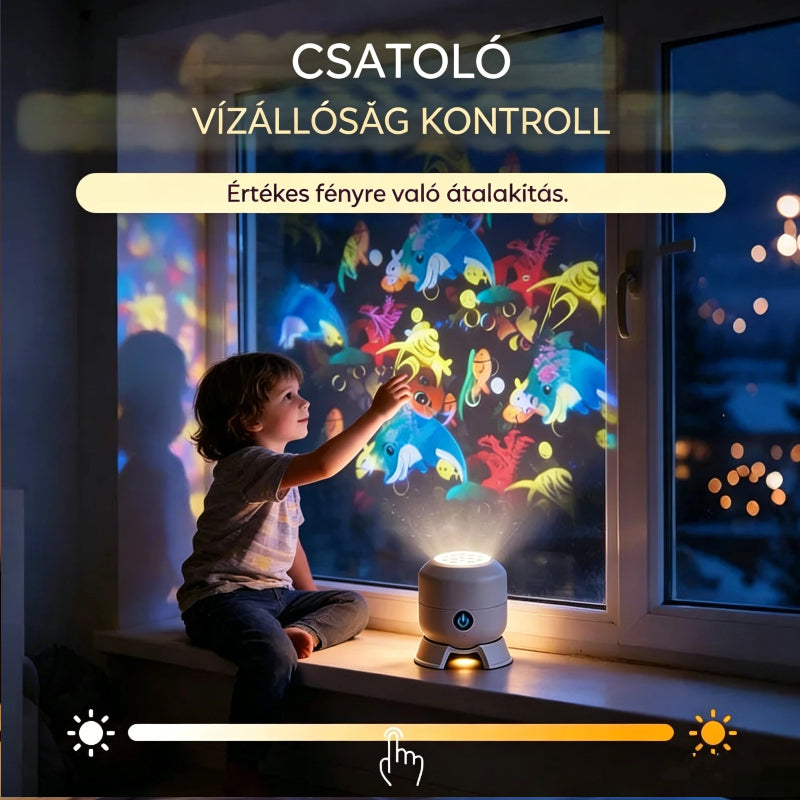 💖🌙2026 Dinamikusan Forgó LED Projektorlámpa! ☁️🔥✨4304894