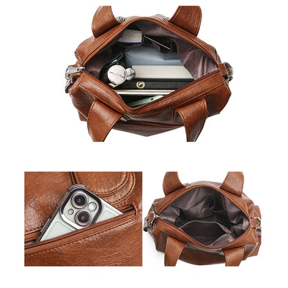 🔥🎒Bolso de mano para mujer 2026: piel suave, informal, versátil y de gran capacidad._4239439