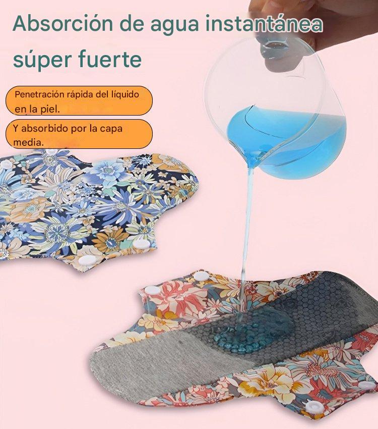 🔥【Paquete de 5】🌈Almohadilla antibacteriana de algodón y grafeno lavable[Limitado a 15 unidades por persona]