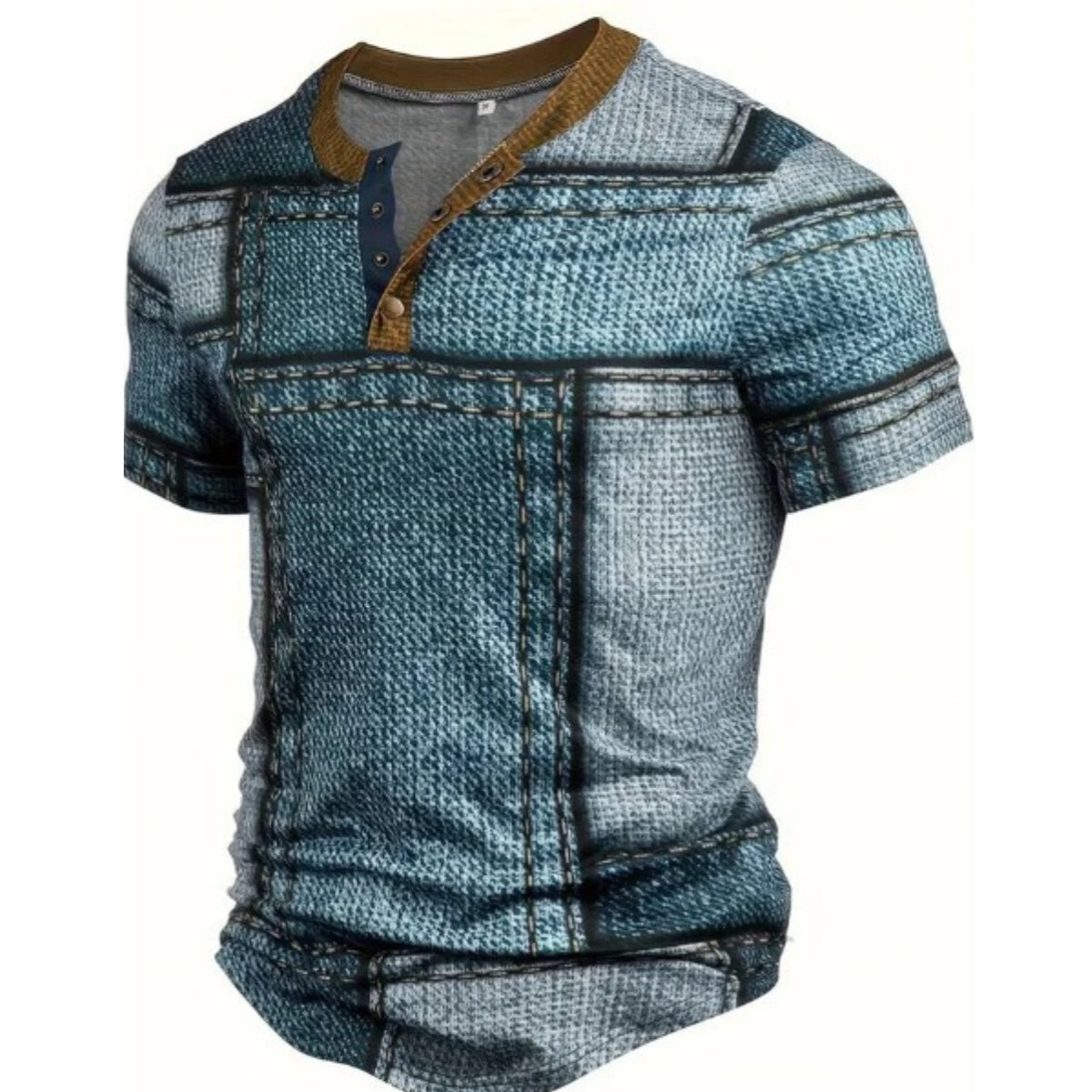 🎁😍【Időben Korlátozott Ajánlat】👔【S-6XL】Férfi Rövid Ujjú Mintás Póló