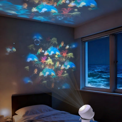 🔥 🔥Dynamický rotující LED projektor