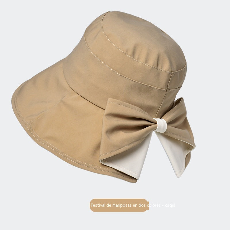 🎀🎀 50% SLEVA 👒 | Retro čepice s mašlí: Skládací a prodyšná – letní nezbytnost.