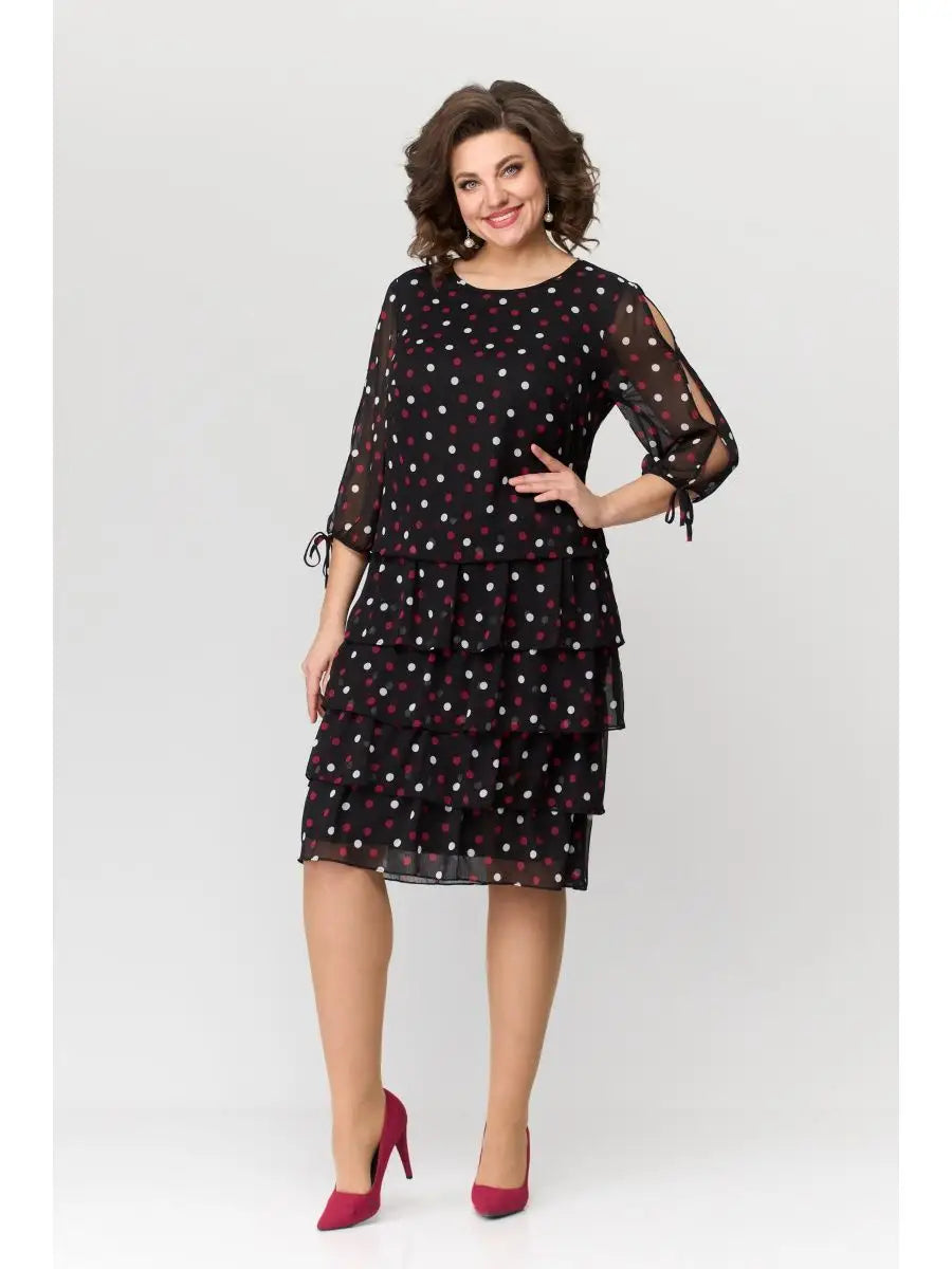 🏆[Último día, 50% de descuento]【S-5XL】💃Vestido de lujo con silueta ligera, confeccionado en cómoda gasa.