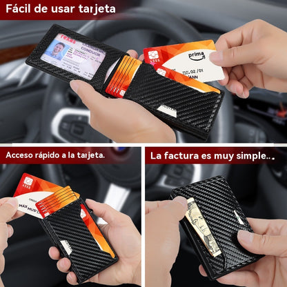 🔒 Vyskakovací chytrá peněženka s funkcí RFID – rychlý přístup, vyzařující luxusní styl.