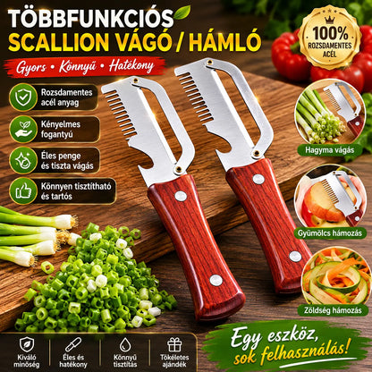 ✅ Vásárolj egyet, kapsz egyet ingyen (2 termék) 🧅🔪 3 az 1-ben multifunkciós konyhai hámozó: Hámozd meg, vágd fel és nyisd ki az üvegeket! 🔥