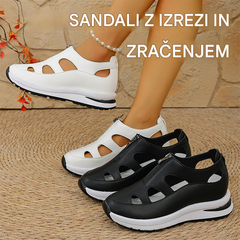 Ergonomski sandali, ki popravljajo držo – oblazinjen podplat preprečuje utrujenost stopal