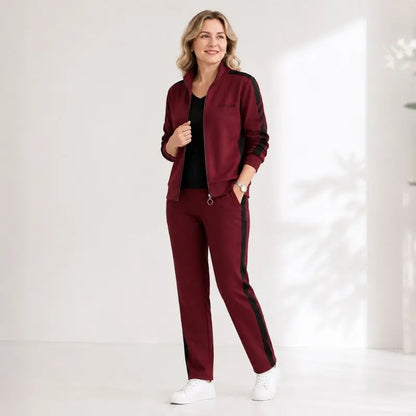 🔥【50% popust】🔥【M-5XL】【Jakna + hlače】😍 Nov jesenski komplet športnih oblačil za prosti čas, plus velikosti
