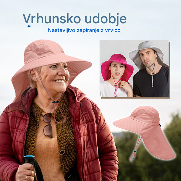 🔥【Kupite 1, dobite 1gratis】🔥2026 Univerzalni poletni ribiški klobuk za zaščito pred soncem