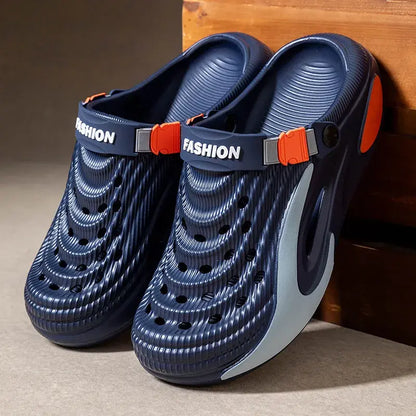 👟 Posebna ponudba s 50 % popustom 🌬️ Večnamenski moški sandali (odebeljen podplat iz EVA): Nedrseči, ultra lahki, zračni – popolna izbira za na plažo, šport in vsakodnevno nošenje 🏃‍♂️