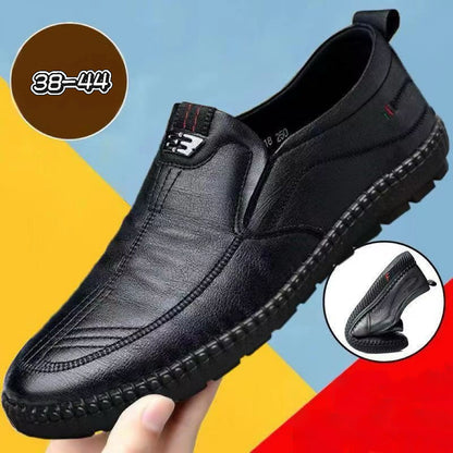 👞 【38-44】Pánská obuv vyrobená z měkké přírodní kůže - poskytuje maximální pohodlí sofistikovaným mužům.  4262805