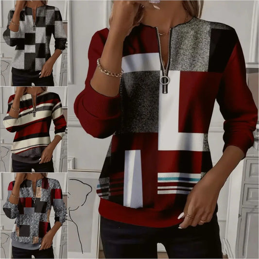 🔥【S-3XL】2026 Sudadera de manga larga con estampado raglán