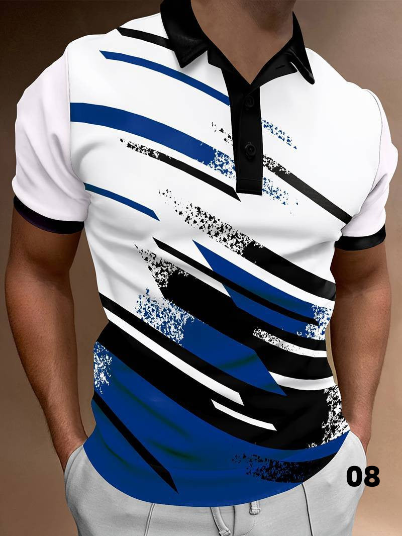👔【S-6XL】😎2026 Pánské polo tričko s krátkým rukávem nové