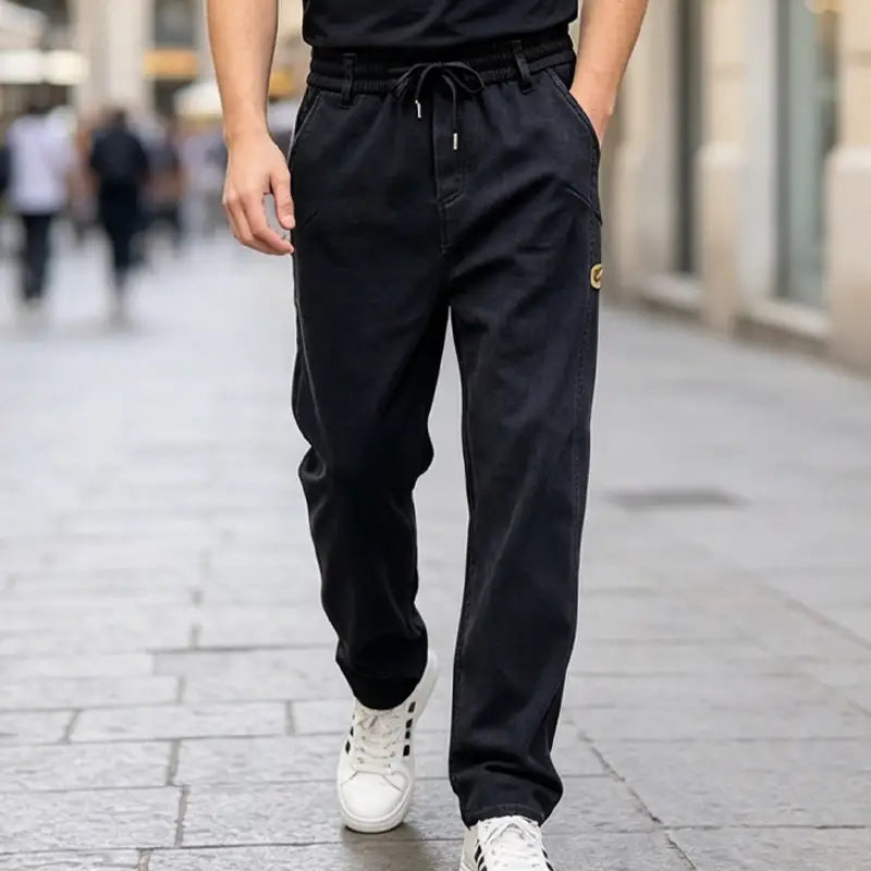 👖【 M-6XL】Módní ležérní kalhoty s rovným střihem a vysokou elasticitou