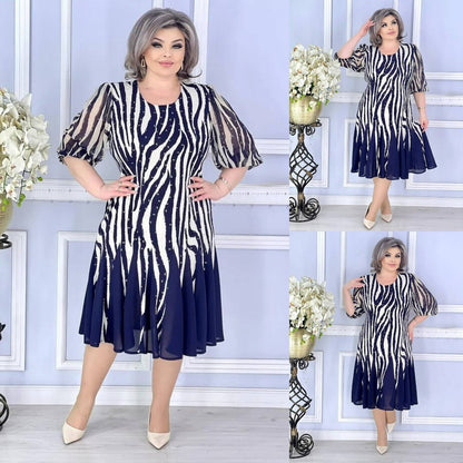 💙🌸【S-5XL】Nova elegantna festivalska obleka