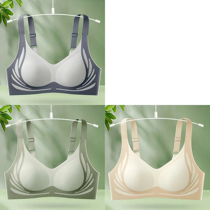 😍【Paket 3】Ženski enodelni brezžični nedrček❤️【40–85kg】
