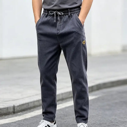 👖【 M-6XL】Módní ležérní kalhoty s rovným střihem a vysokou elasticitou