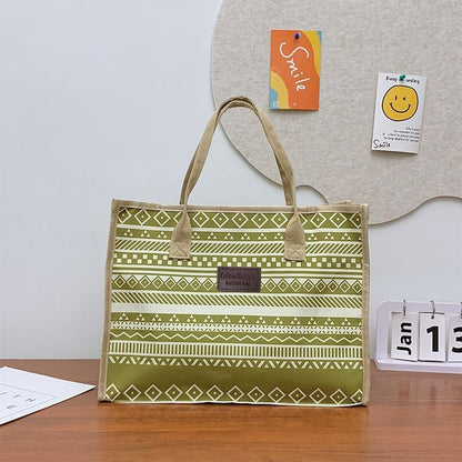 🔥【Limitado a 3 artículos por persona】Bolso tote nuevo, bolso de hombro de lona de gran capacidad.