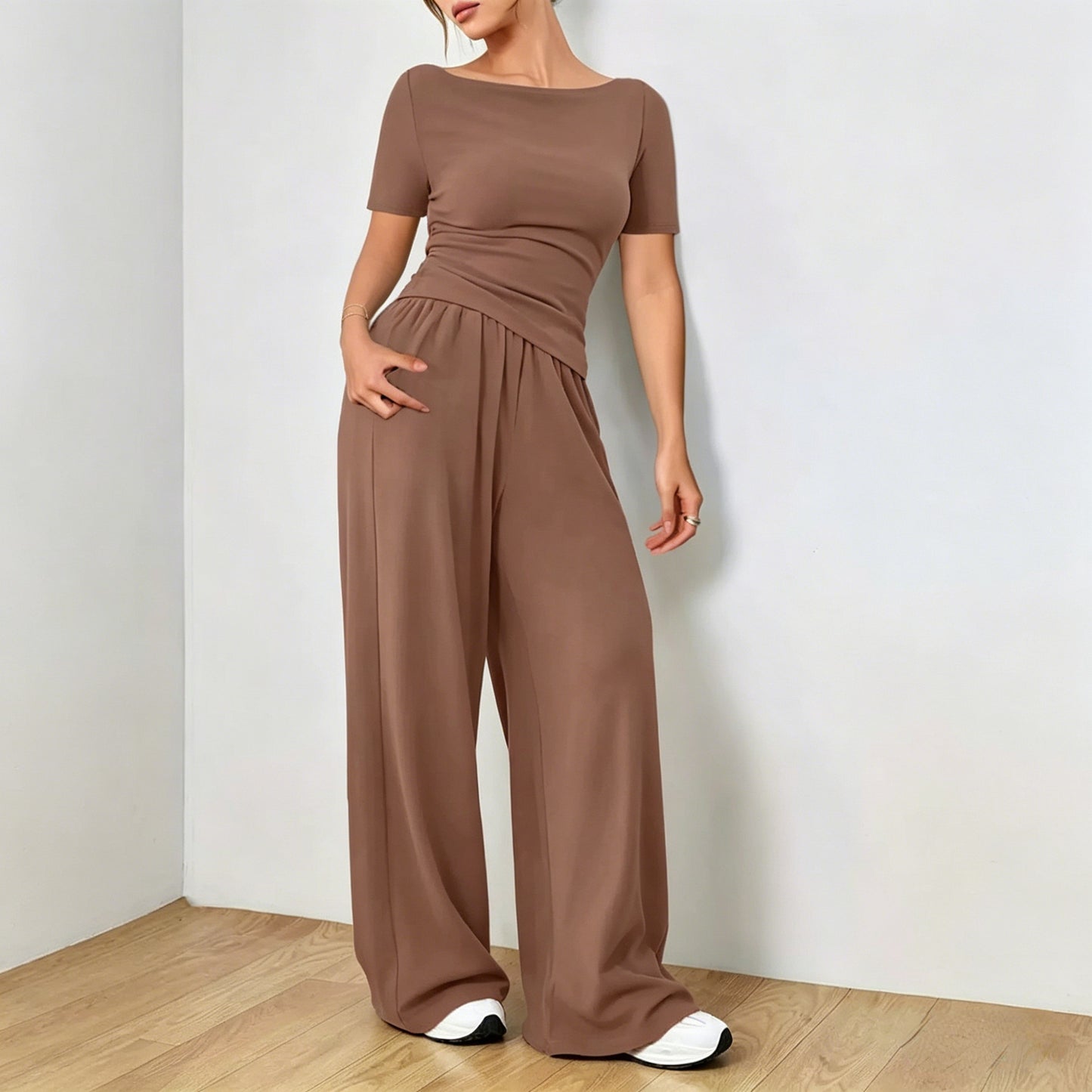 ✨👘 Puha, kényelmes és bő szabású női kétrészes szett egyedi szabással ✅ Utánvétes fizetés lehetséges ✅