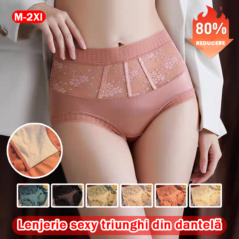 ✨【Kupte 1 a získejte 6 zdarma】💖2026 Nové kalhotky na zvedání břicha se saténovým spojováním【45-85kg】