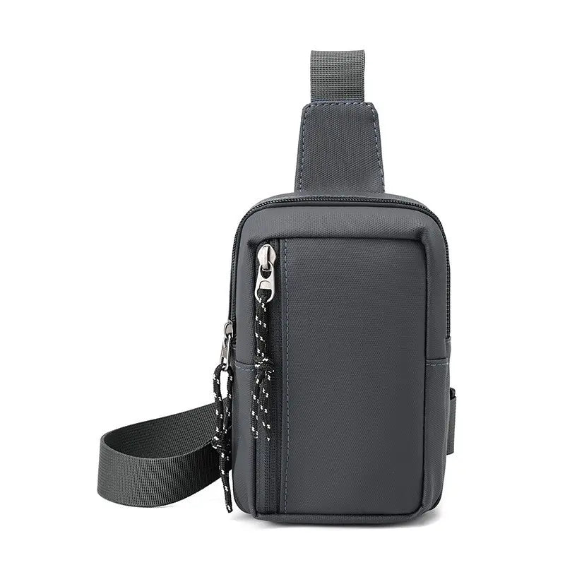 Bolso bandolera multicompartimento con bolsillo trasero antirrobo: protege tus objetos de valor.