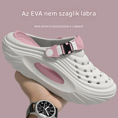 👟 -50% Most! 🌬️ Férfi szandál vastag EVA talppal – könnyű, csúszásmentes, légáteresztő 🏃‍♂️ Tökéletes strandra, edzéshez, hétköznapokra!