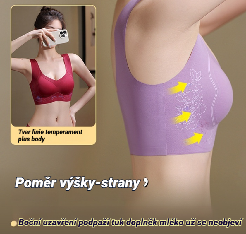 Biustonosz podnoszący i modelujący plus-size, biustonosz modelujący zapobiegający obwisaniu 4213324