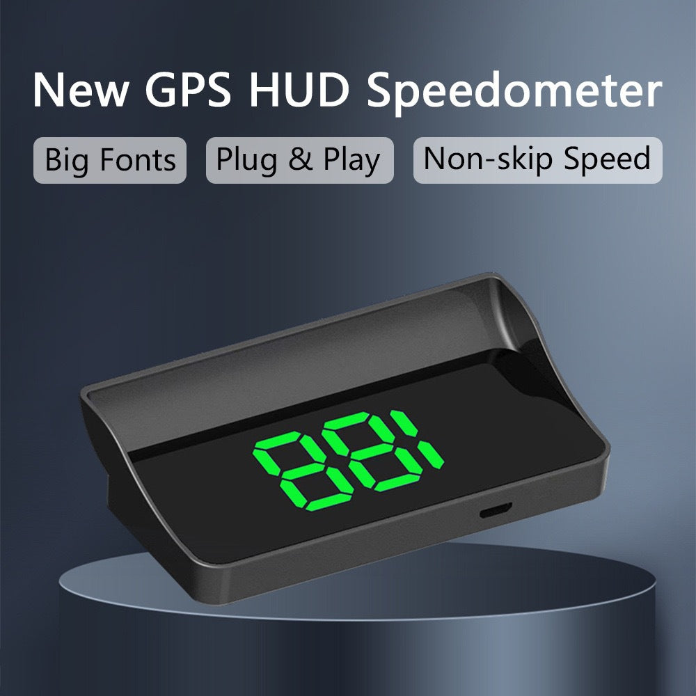 【Navegación GPS militar suiza "Evite el castigo"】Nuevo velocímetro y tacómetro GPS con pantalla HUD