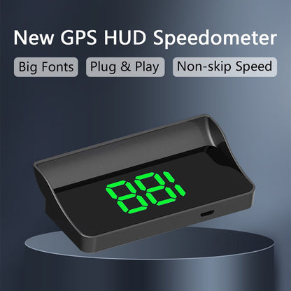 【Navegación GPS militar suiza "Evite el castigo"】Nuevo velocímetro y tacómetro GPS con pantalla HUD